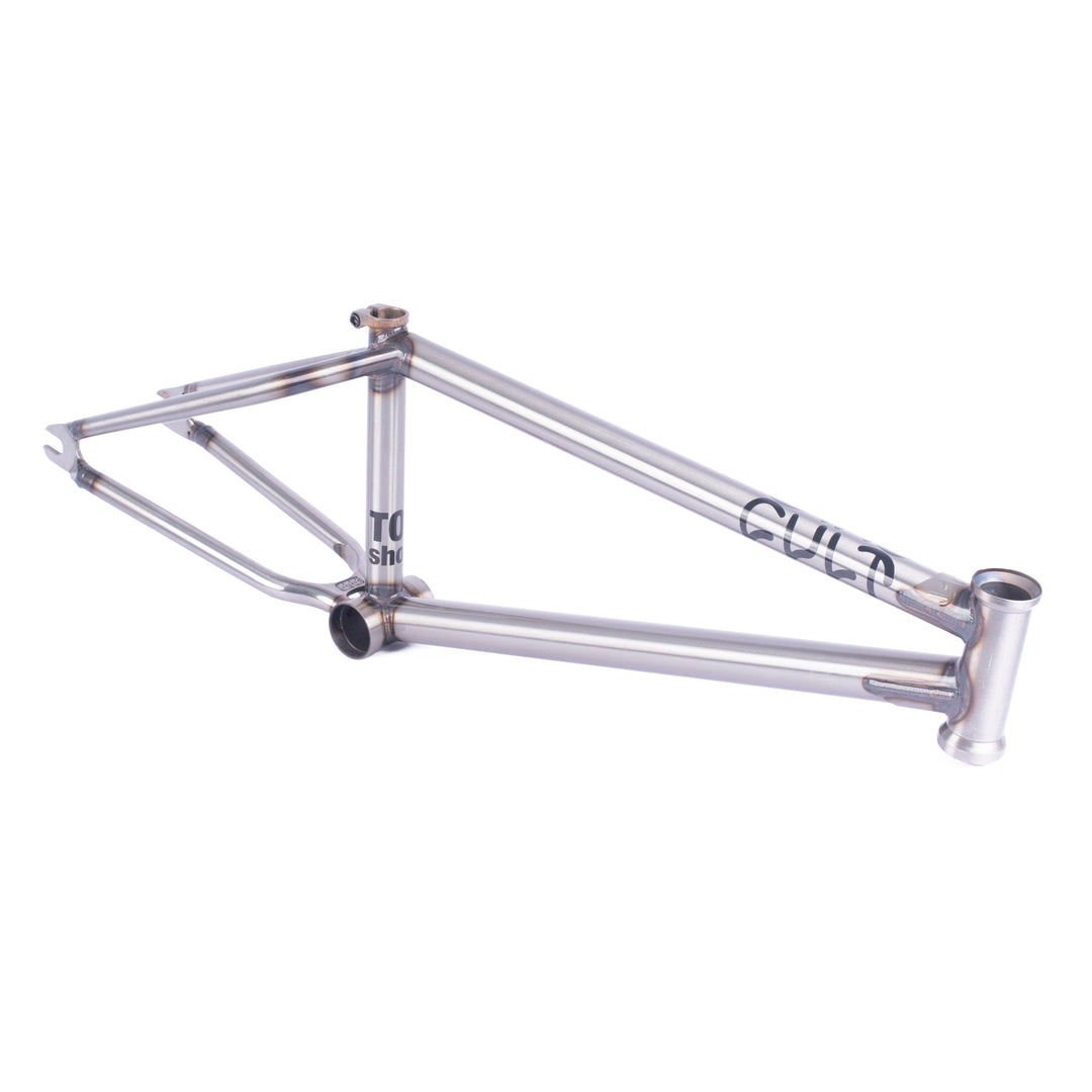 Cult 2 Short IC Brakeless Frame - Raw | BMX
