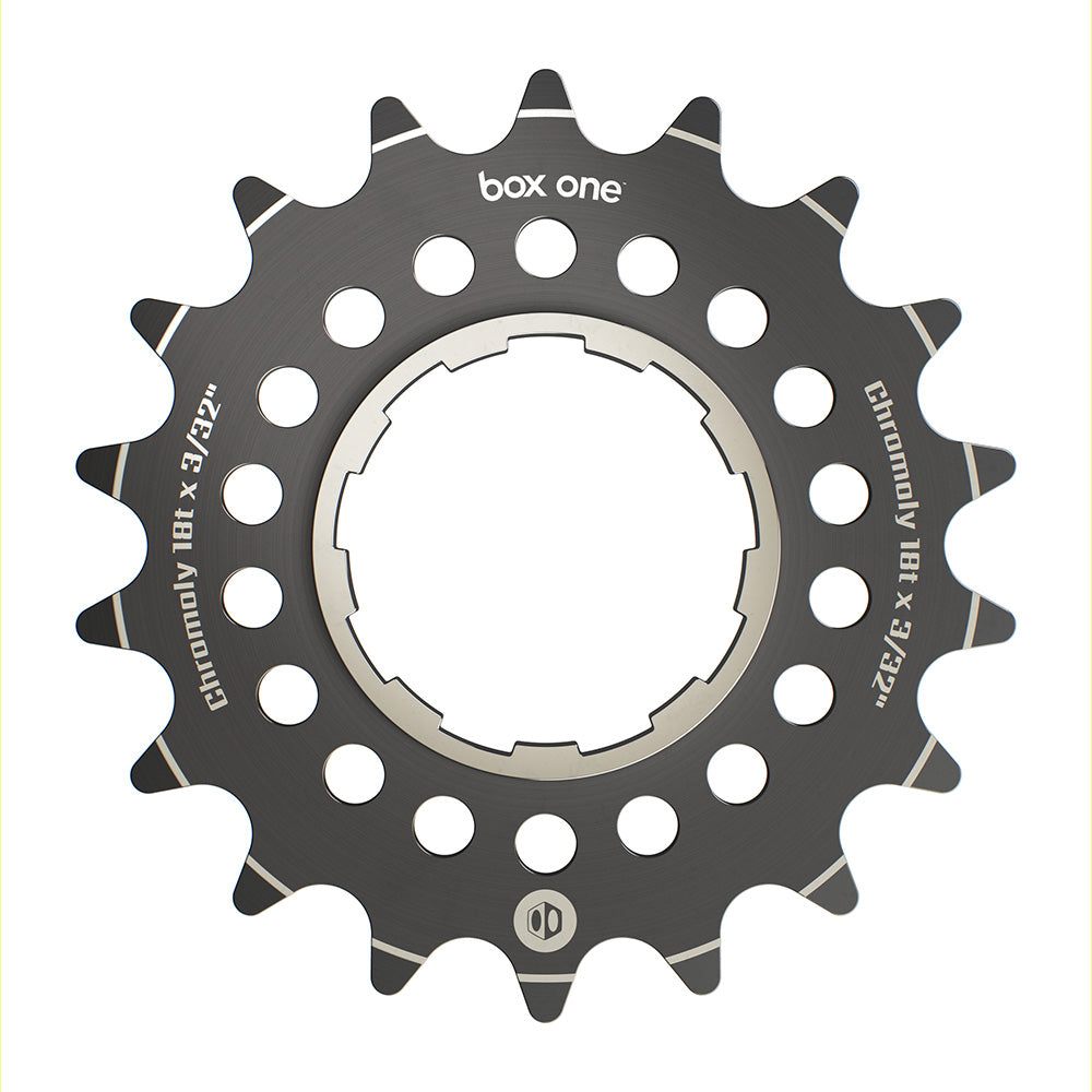Box One Single Speed Chromoly Cogs Black