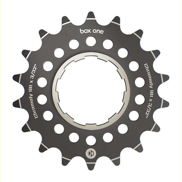 Box One Single Speed Chromoly Cogs Black