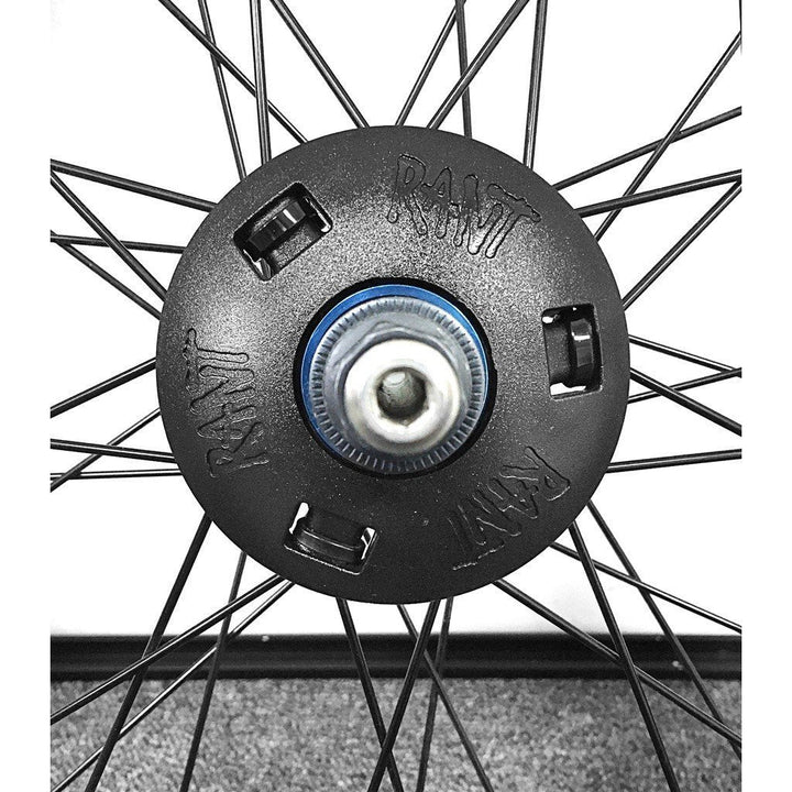 Rant Strap On Front Hub Guard Black