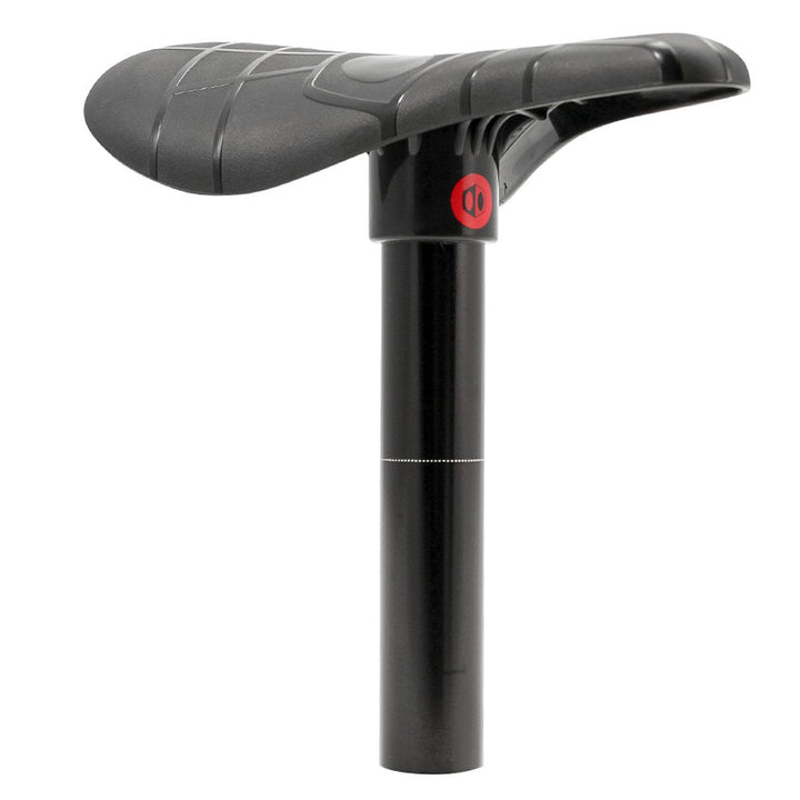 Box Two Saddle Alloy Post Black