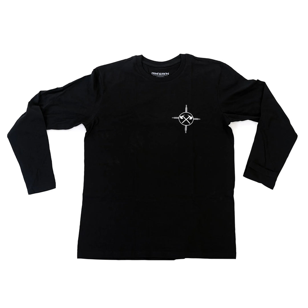 Demolition X Markit Long Sleeve Tee Black