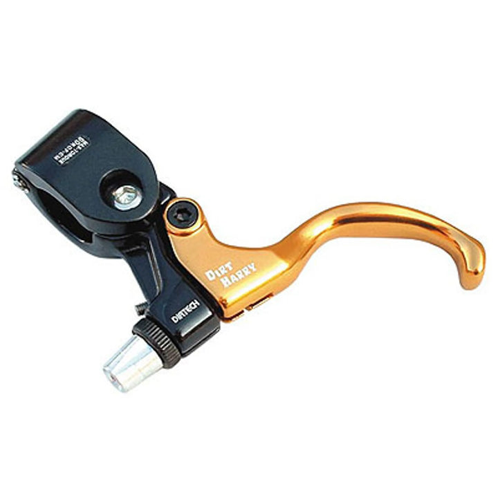 DIA COMPE Dirt Harry Levers Single Gold / Black