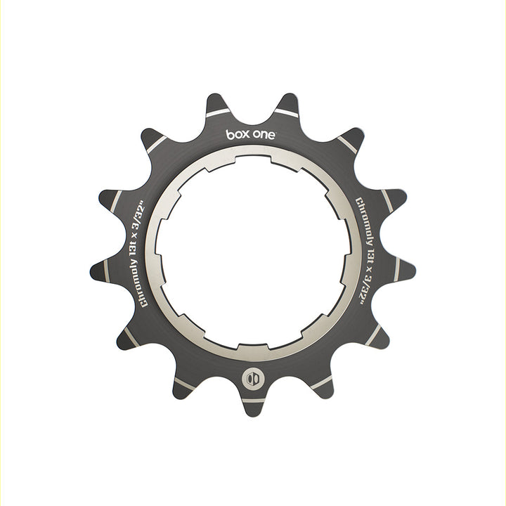 Box One Single Speed Chromoly Cogs Black