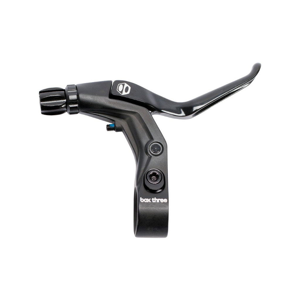 Box Three V-Point Brake Lever Black long reach