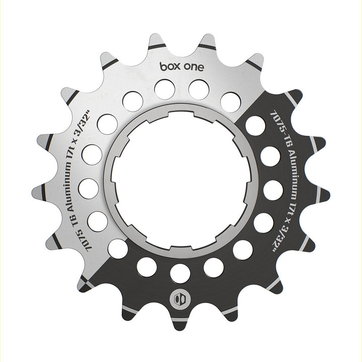 Box One Single Speed Aluminium Cogs Black