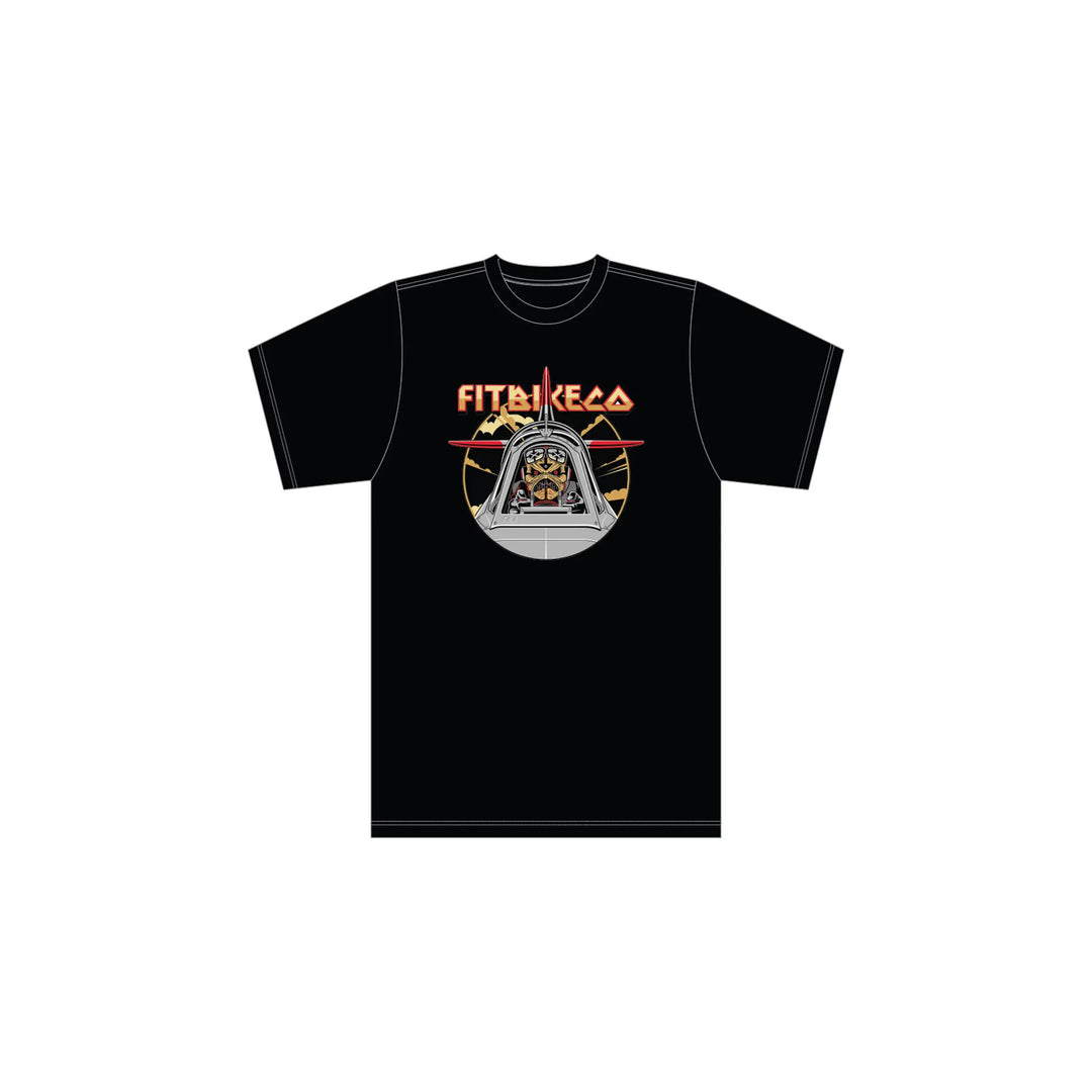 Fit Bikes Fighter T-Shirt Black