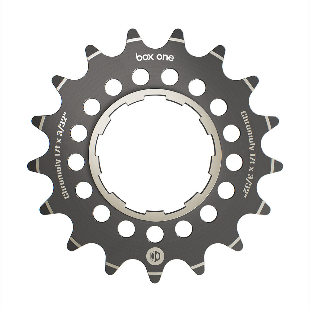 Box One Single Speed Chromoly Cogs Black