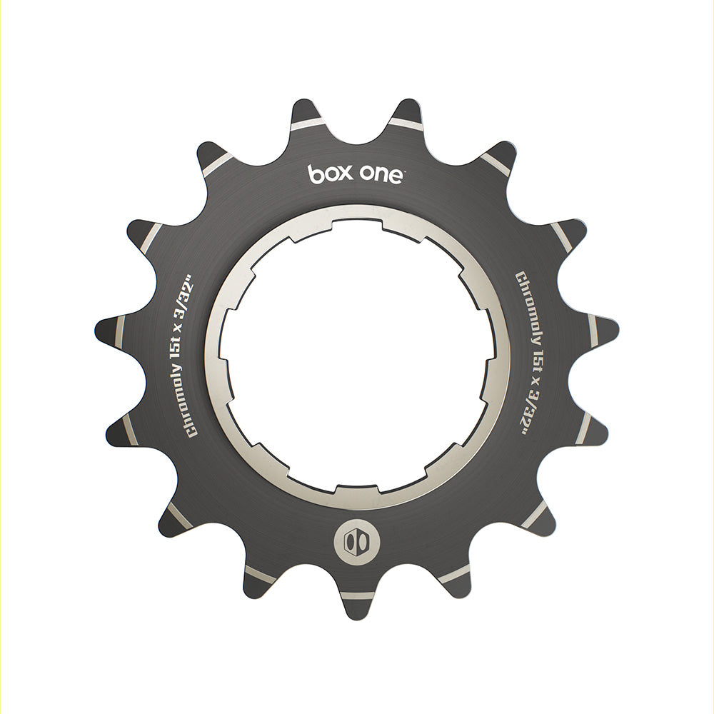 Box One Single Speed Chromoly Cogs Black