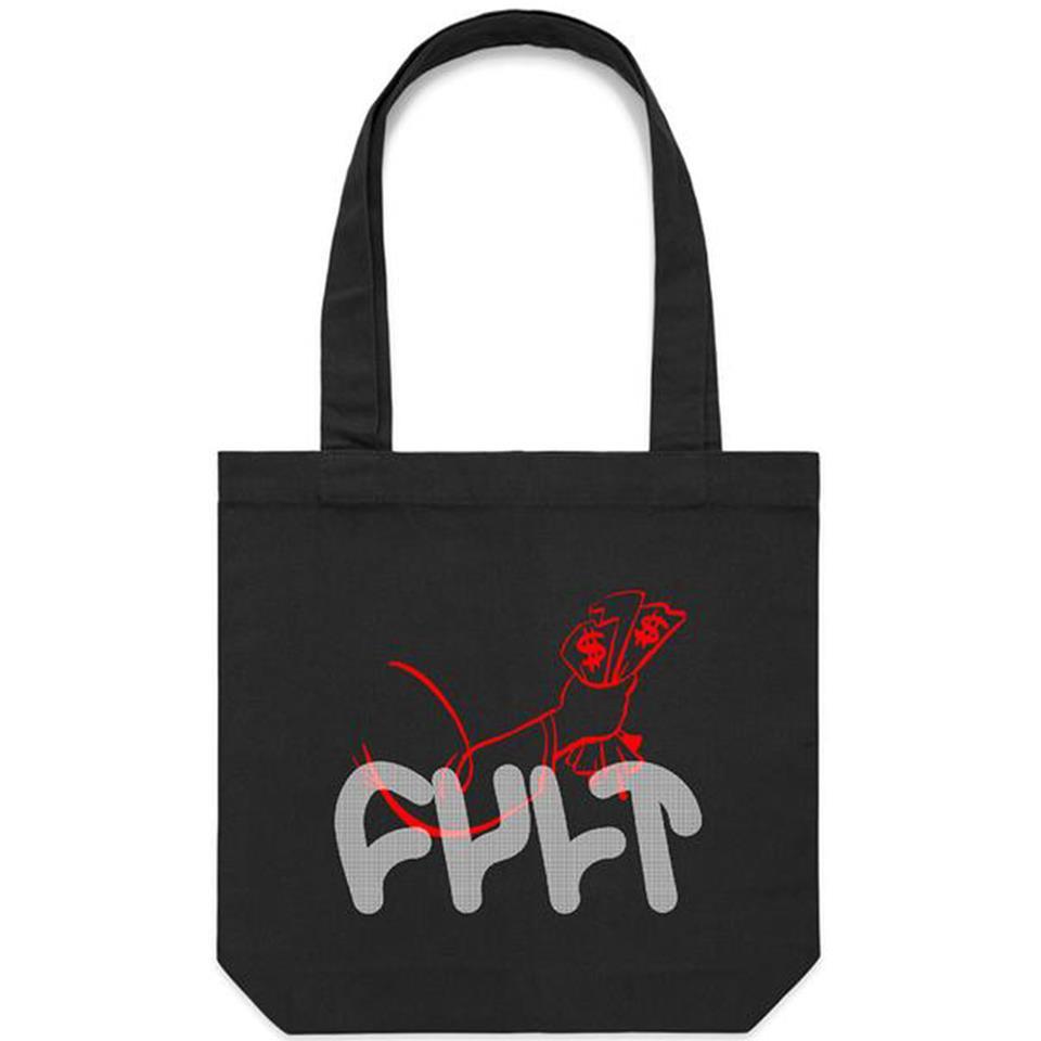 Cult Cash Grab Tote Bag Black
