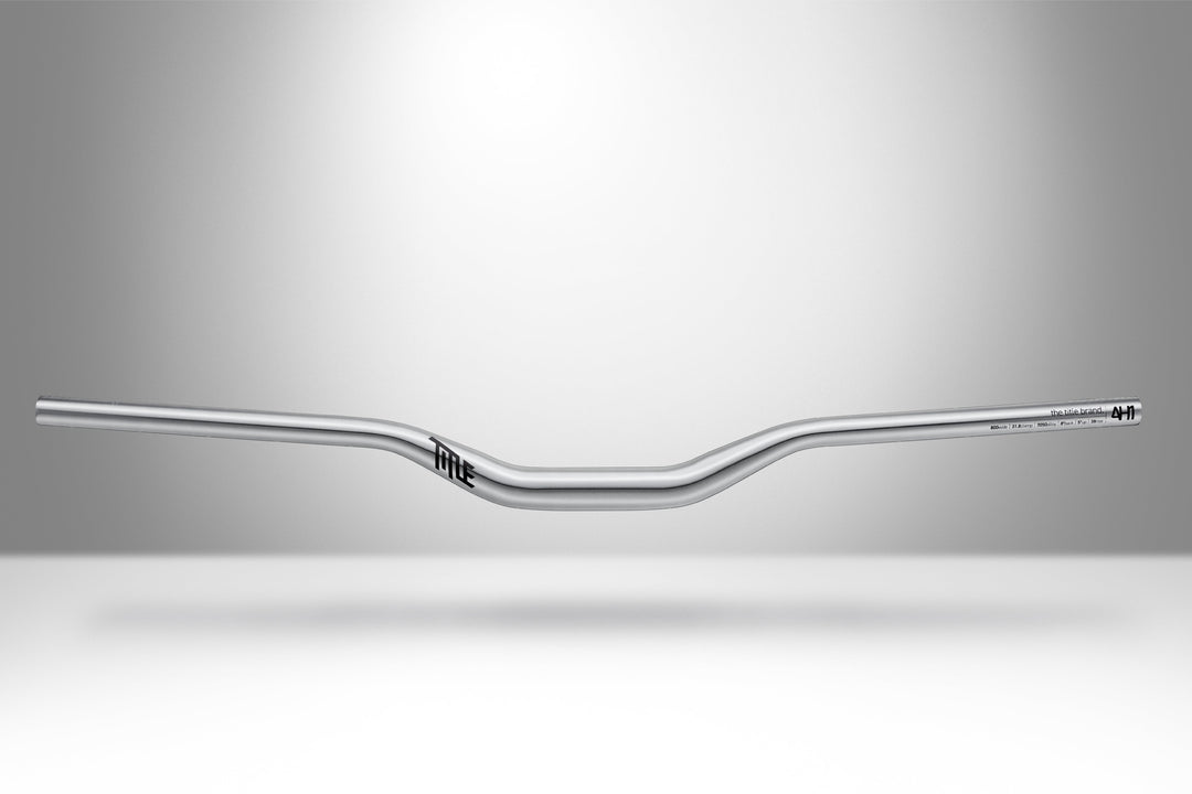 Title MTB Chrome AH1 chrome mountain bike handlebar silver polished finish aluminum 
