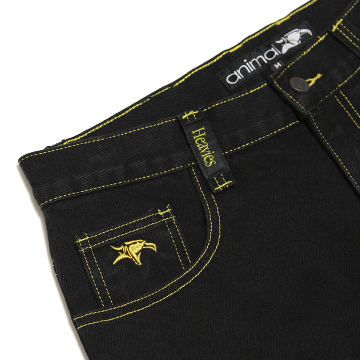 Doomed Heavies x Animal Jeans Black