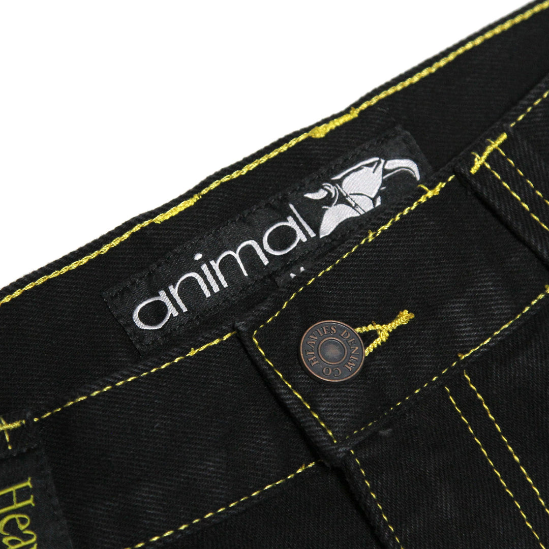 Doomed Heavies x Animal Jeans Black