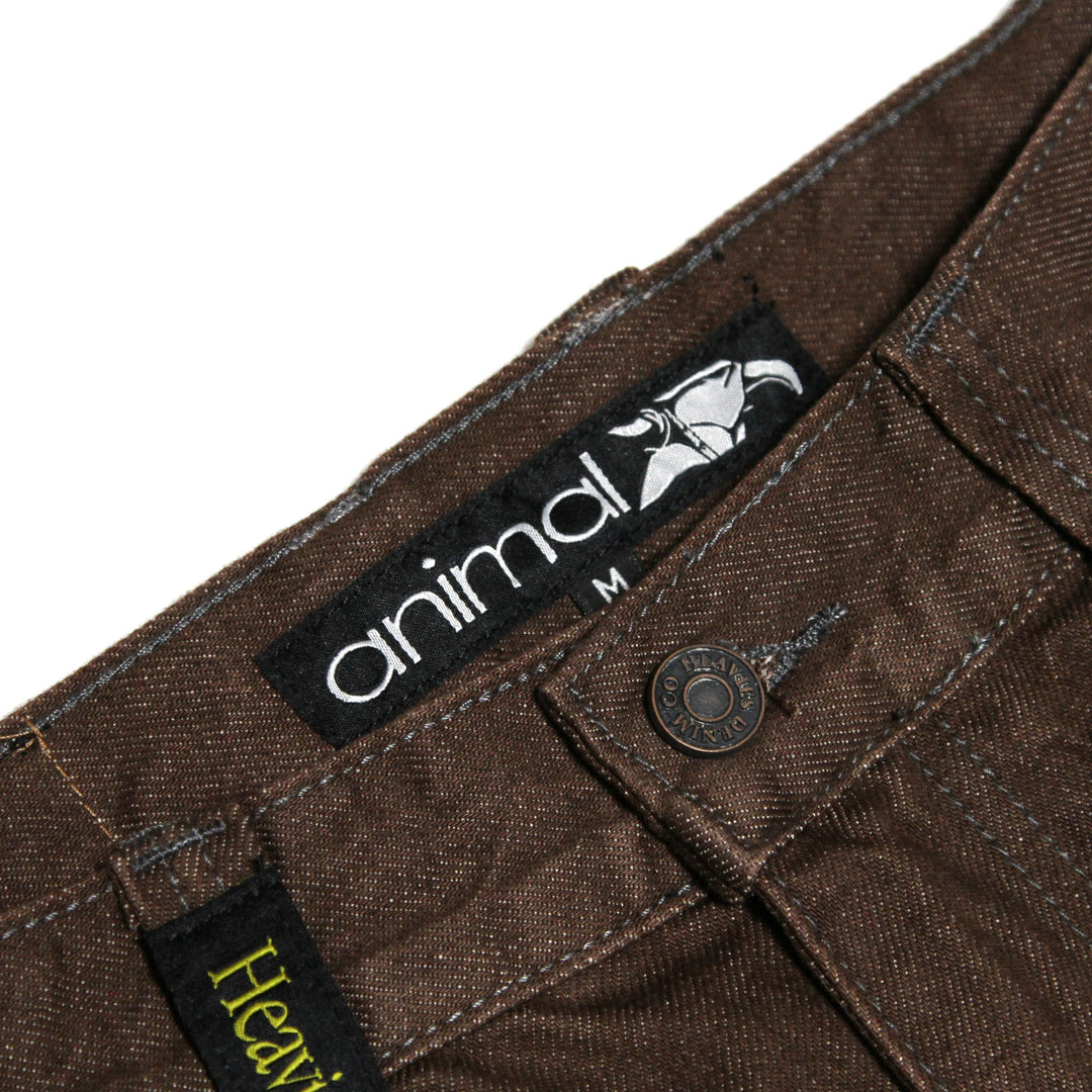 Doomed Heavies x Animal Jeans Brown