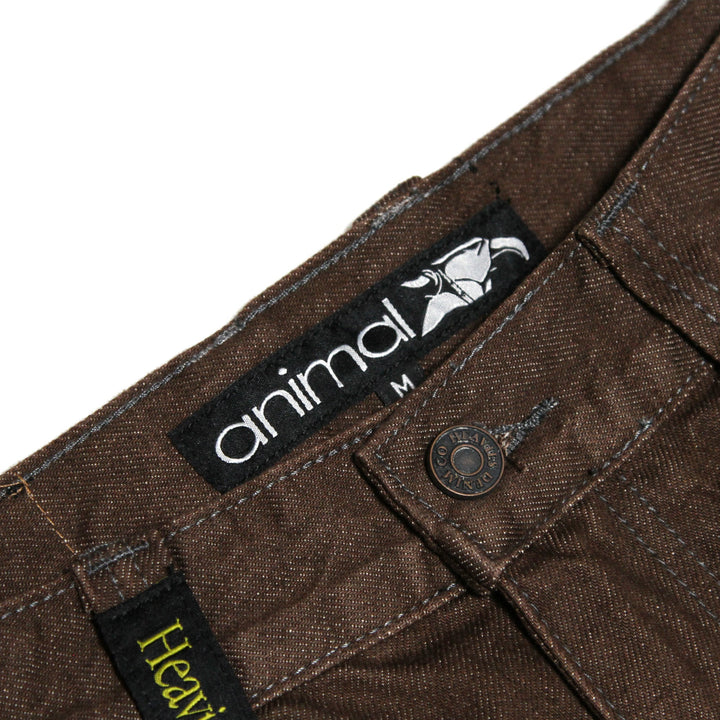 Doomed Heavies x Animal Jeans Brown