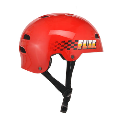 Alpha Helmet Glossy Red / Speedway – Custom Riders