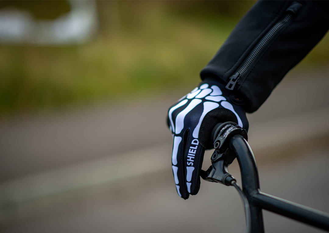 Shield Protectives Gloves Skeleton