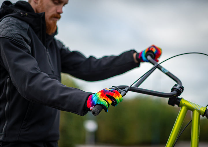Shield Protectives Gloves Tie Dye