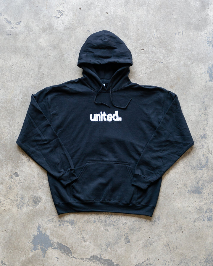 United Coastin Hooded Sweat Black