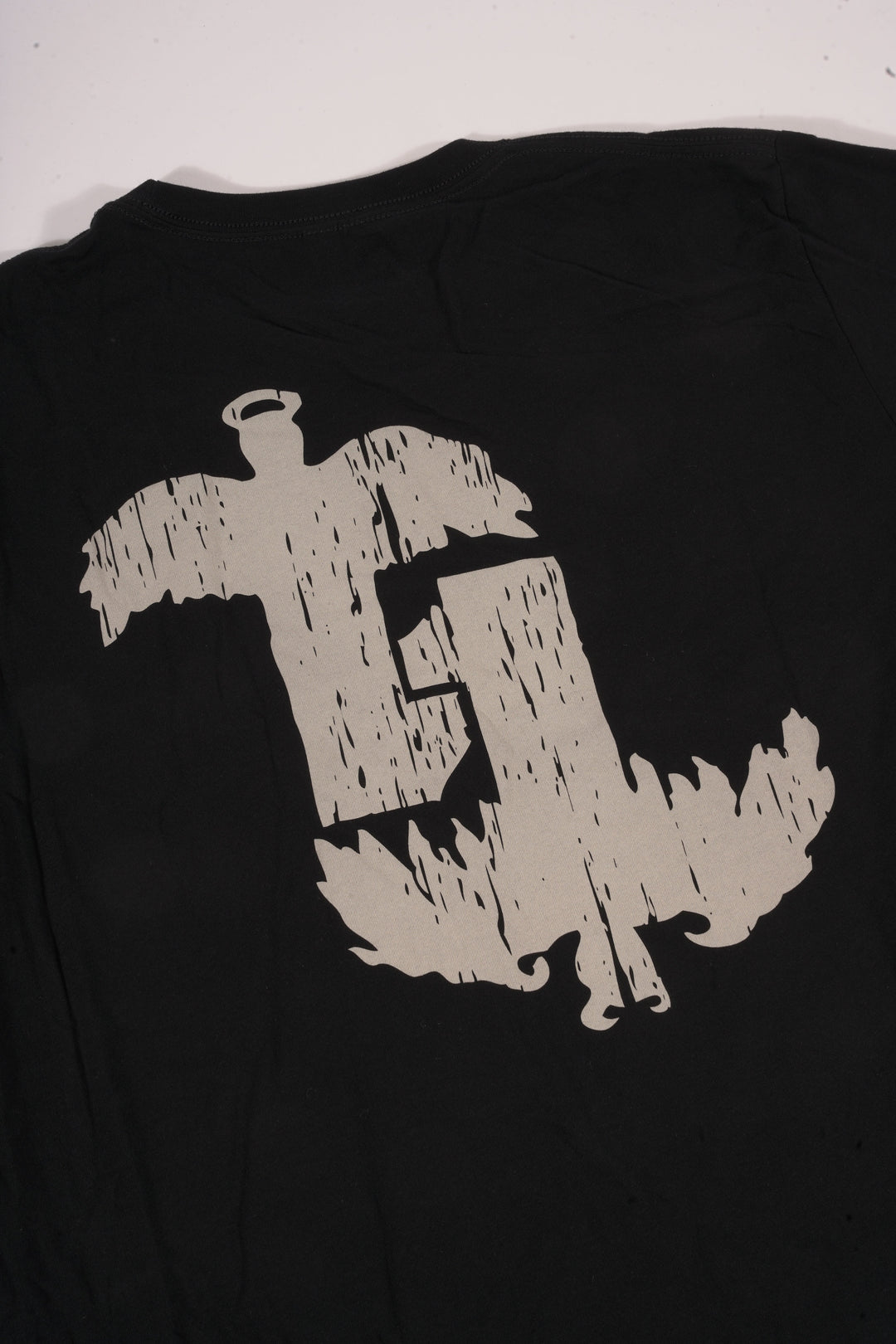 T1 All is One Long Sleeve T-Shirt Black/Discharge