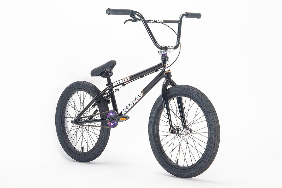 Academy Entrant 20" BMX Bike 19.5" TT  Black / Rainbow