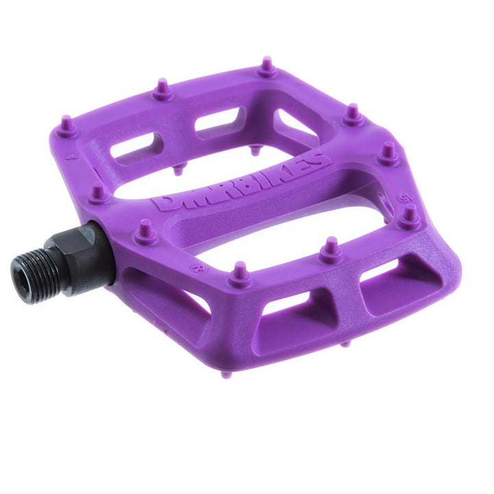 DMR V6 Plastic Pedal Cro-Mo Axle Purple 97mm x 102mm
