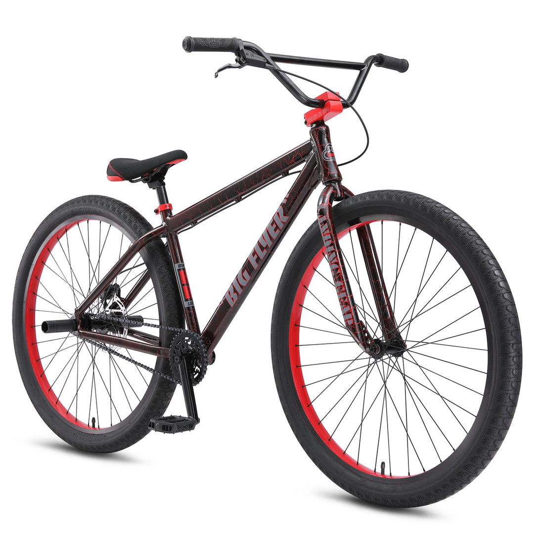 SE BIKES Big Flyer Hd 29 Single Speed Complete Bike Red Crackle