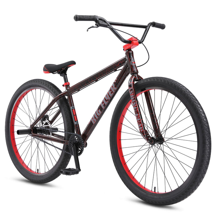 SE BIKES Big Flyer Hd 29 Single Speed Complete Bike Red Crackle