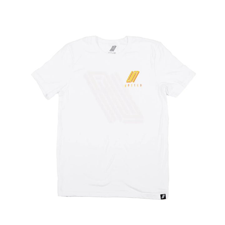 United Reborn T-Shirt White / Orange