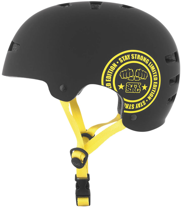 TSG Evolution Helmet Stay Strong Black