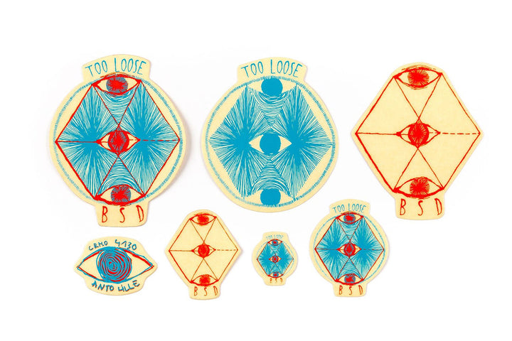 BSD TOOLOOSE FRAME STICKER PACK