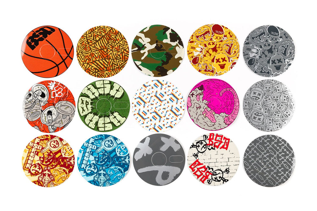 BSD STICKERBOMB SPROCKET STICKER 15 PACK