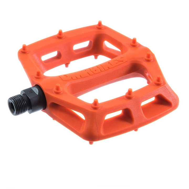 DMR V6 Plastic Pedal Cro-Mo Axle Orange 97mm x 102mm
