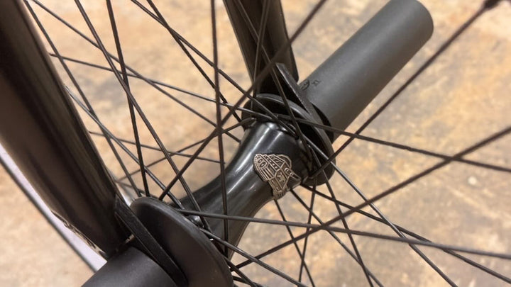 ANIMAL SHERMAN FRONT HUB BLACK
