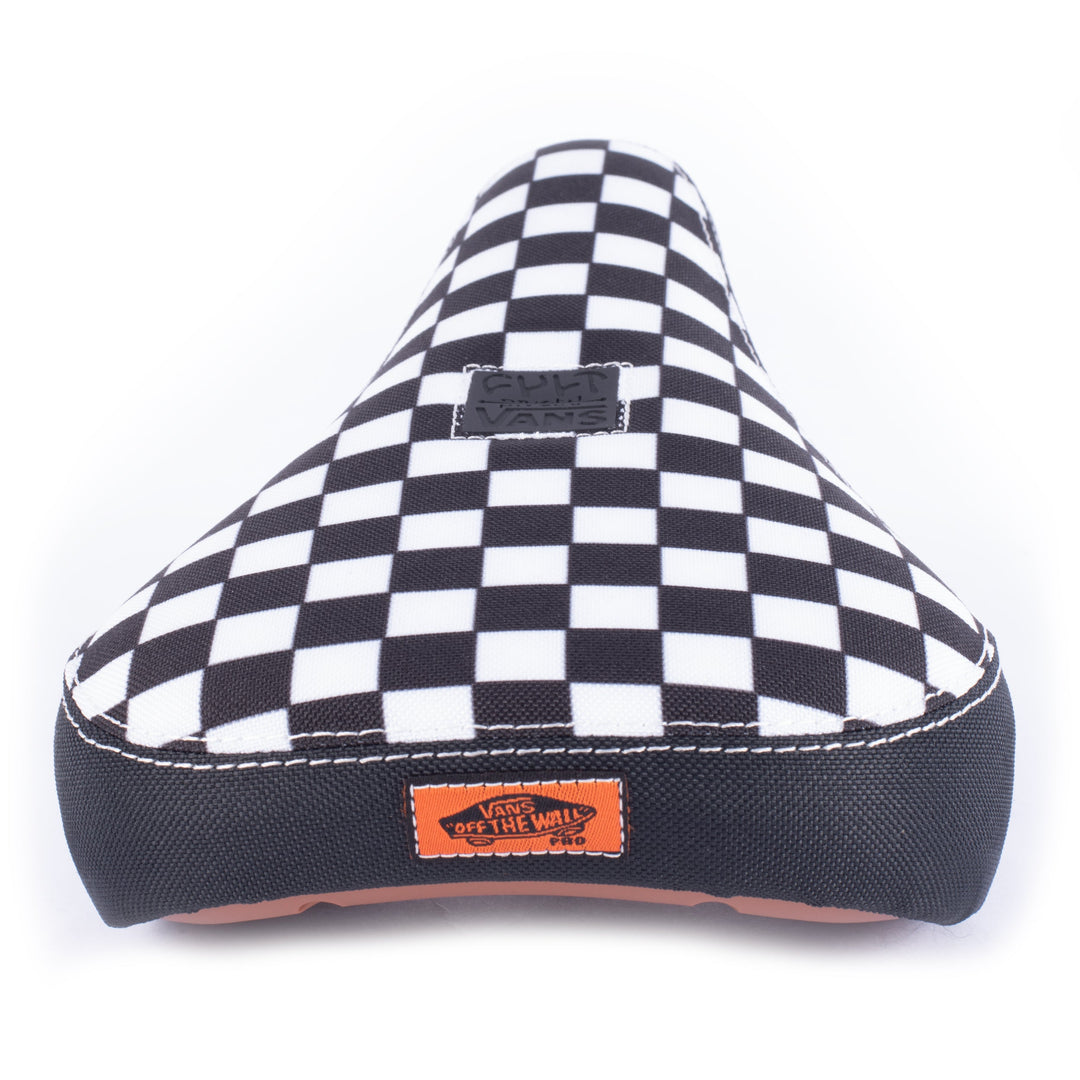 Cult X Vans Slip on Black White Check Gum Base