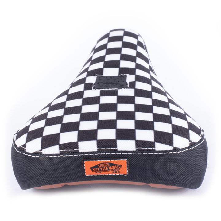 Cult X Vans Slip on Black White Check Gum Base
