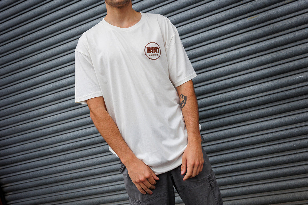 BSD Fully Roasted T-Shirt Natural