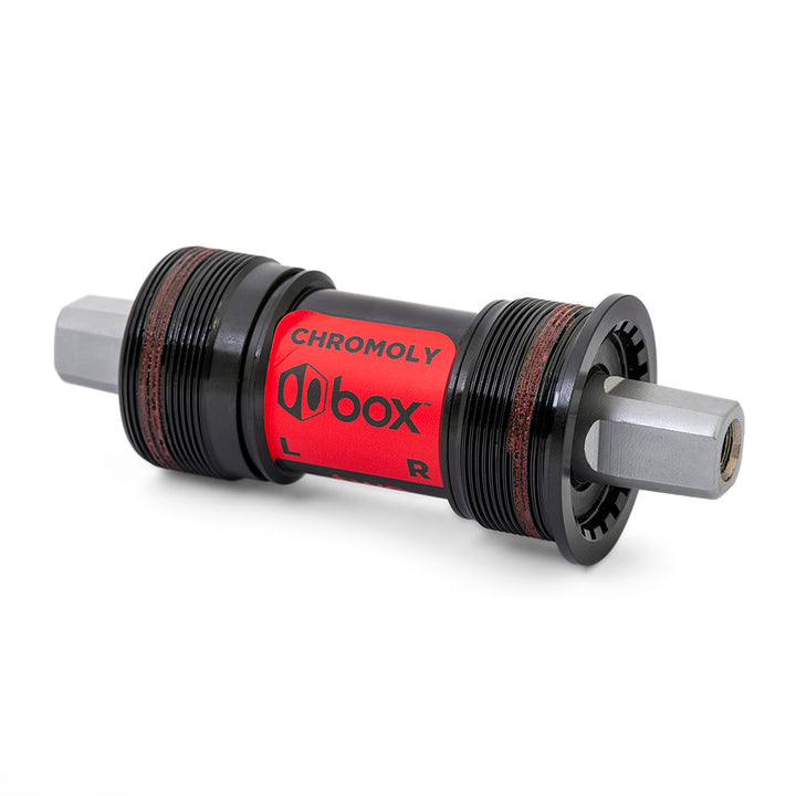 Box Two Square-Taper Chromoly Bottom Bracket Black 108mm