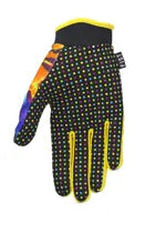 Fist Tie Dye Orange Gloves