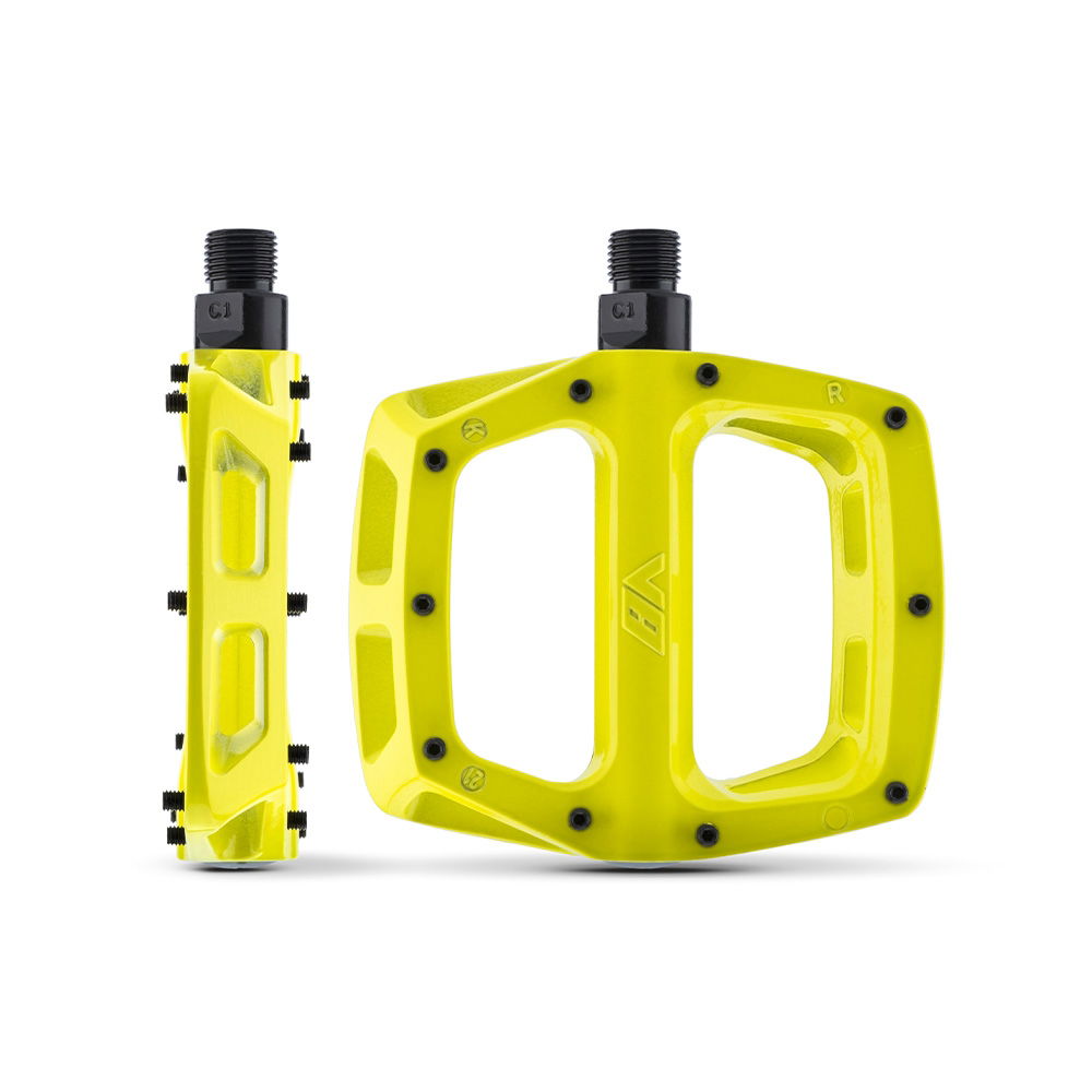 DMR V8 Pedal Lemon Lime LemLime 95mm x 100mm