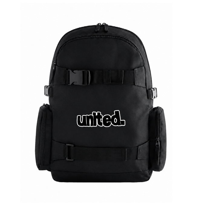 UNITED DAYWARD BACKPACK BLACK White