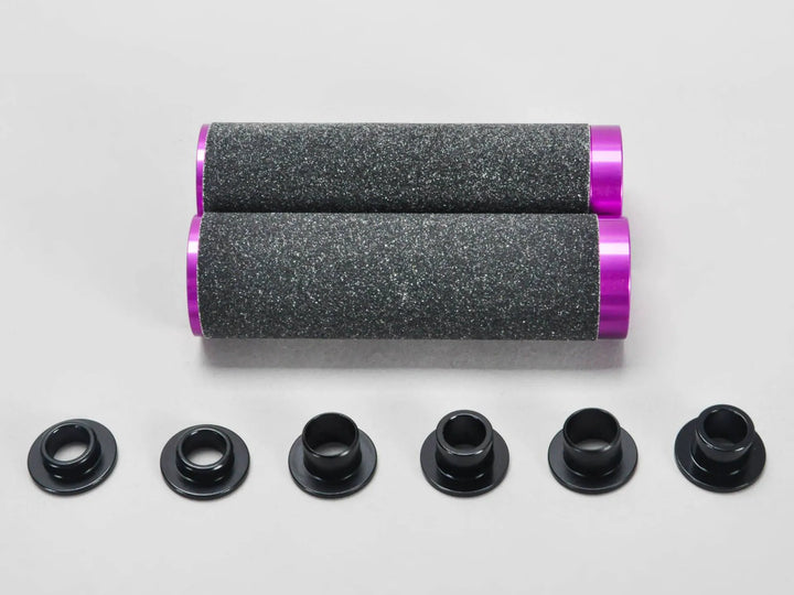 Mafia Bike Alloy Wheelie Pegs Purple Pair