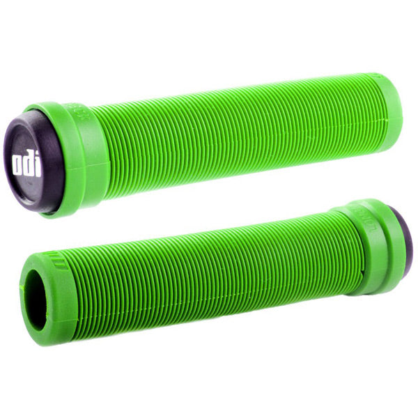 ODI BMX Longneck Pro Flangeless Grips Green Pair