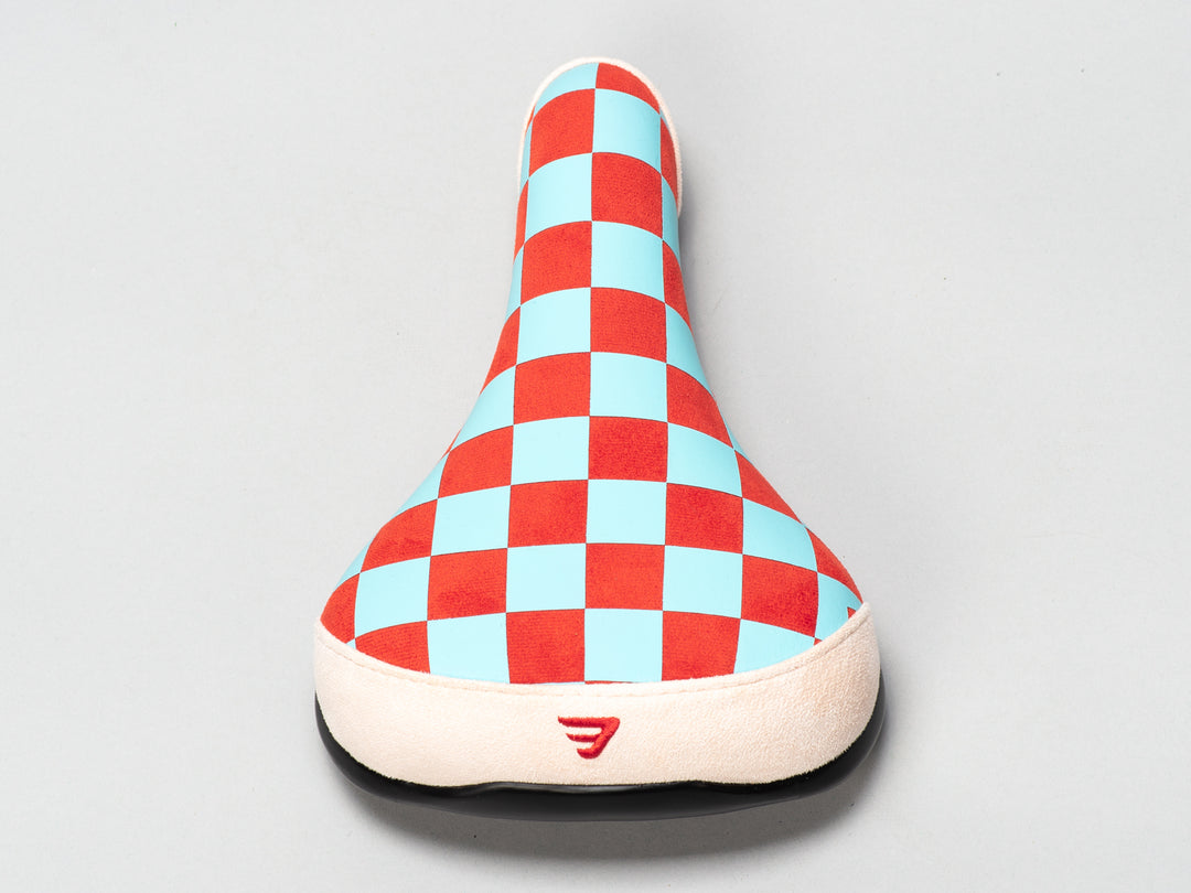 Mafia Checkered Wheelie Seat Red / Blue