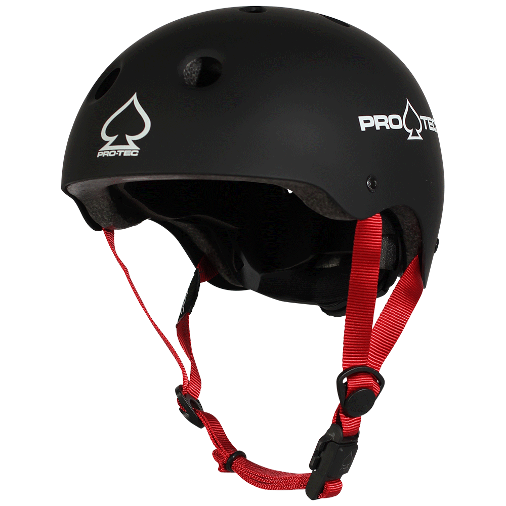PRO-TEC JR CLASSIC FIT CERTIFIED HELMET MATTE BLACK