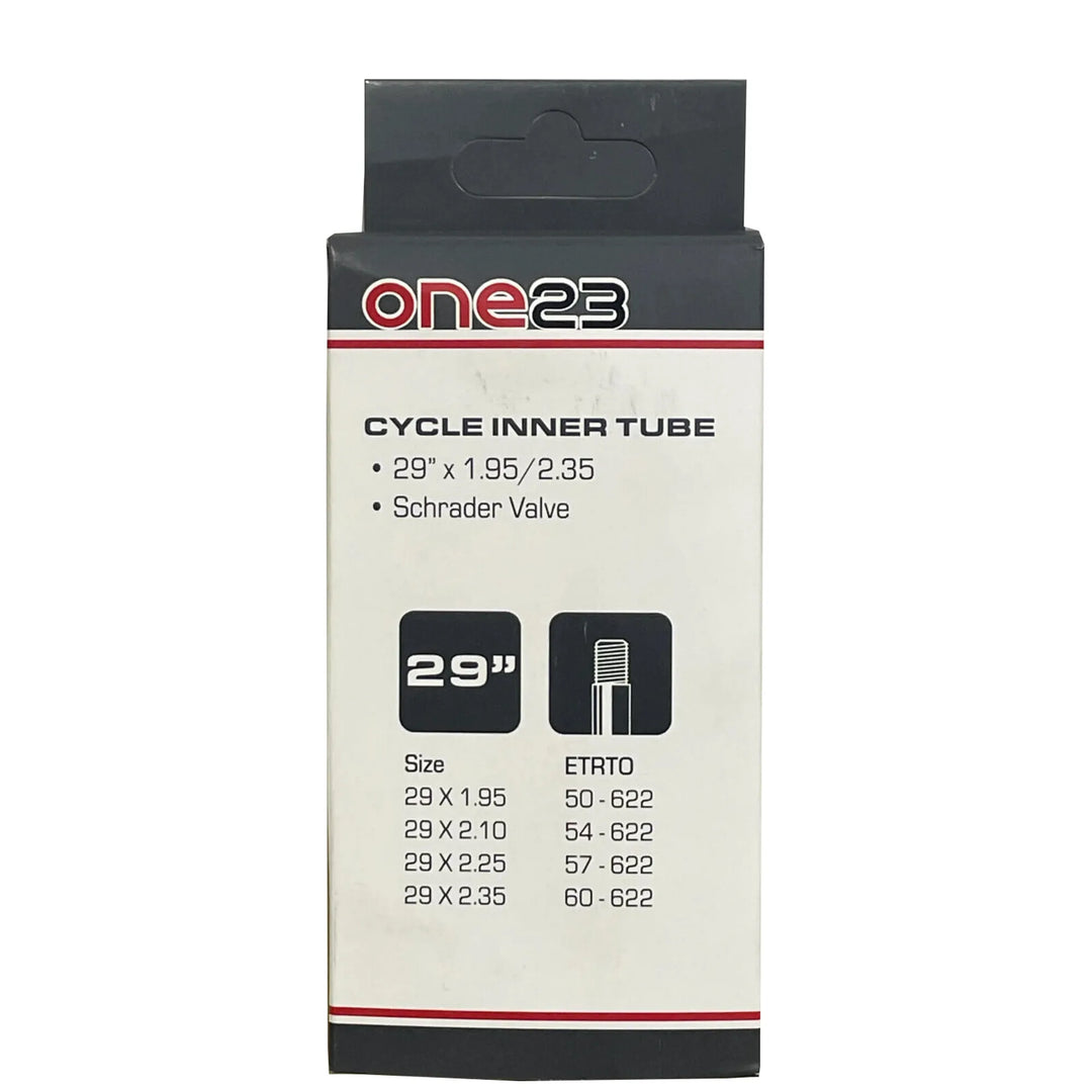 One23 29 x 1.95 - 2.35 Inner Tube Schrader Valve