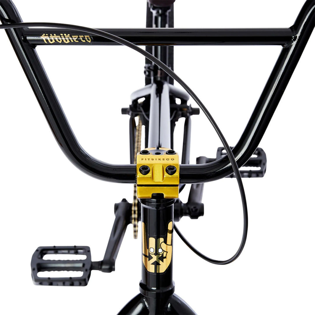 Fit 2021 Series 22 Inch Complete BMX Bike Gloss Black 21.125TT