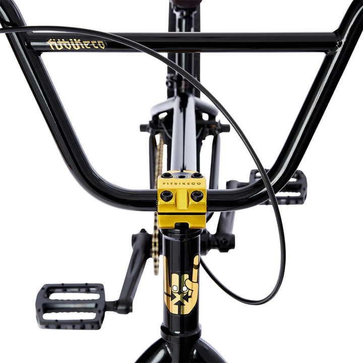 Fit 2021 Series 22 Inch Complete BMX Bike Gloss Black 21.125TT