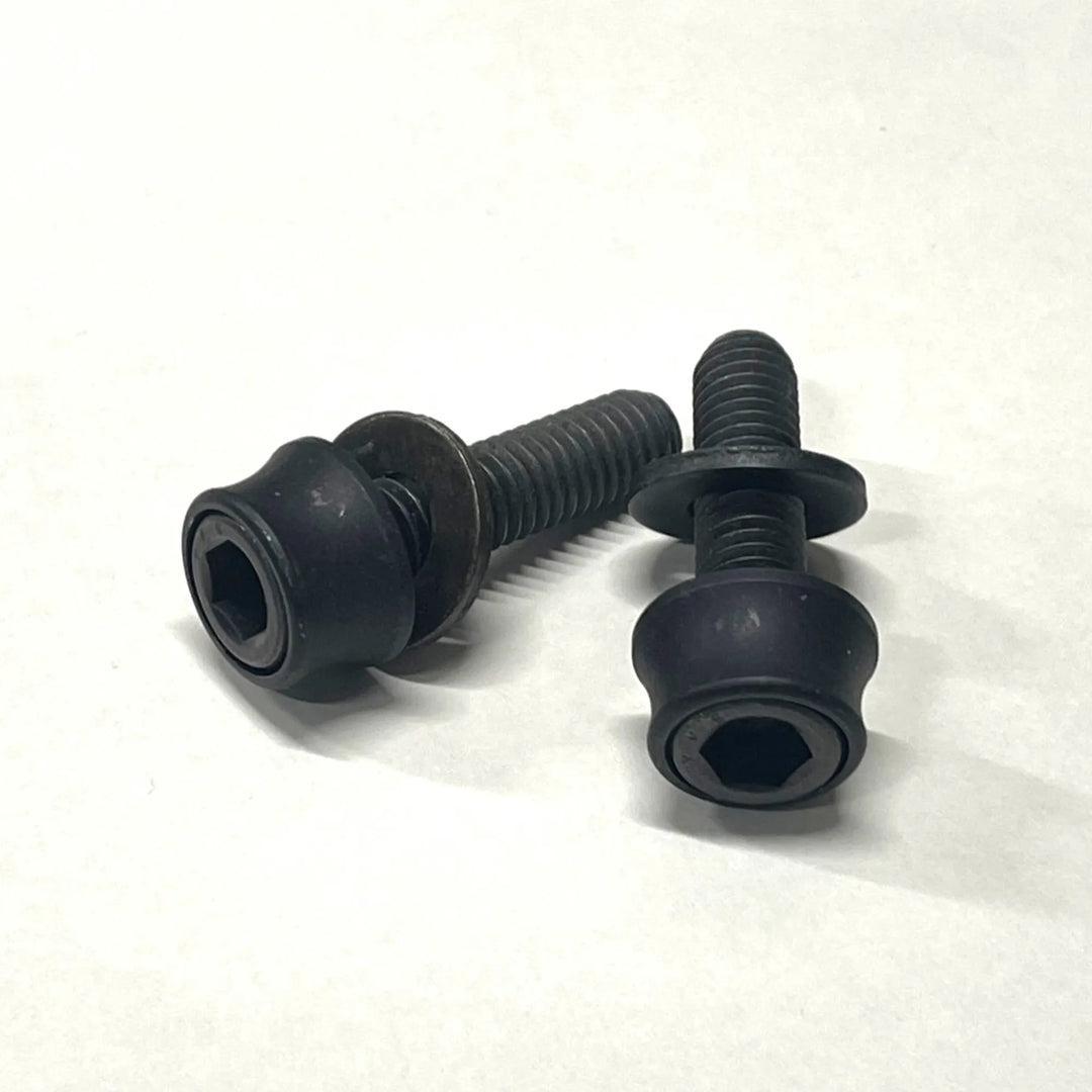 Profile Female Crmo 3/8 10mm Allen Key Bolt Set Matte Black Volcano Washers Pr