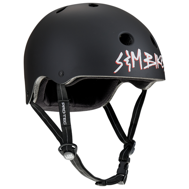 PRO-TEC LOW PRO CERTIFIED HELMET S&amp;M SHARPIE SHIELD SIG EDITION MATTE BLACK